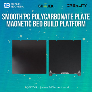 Creality Smooth PC Polycarbonate Plate Magnetic Bed Build Platform - 235x235 mm